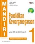 Mandiri Pendidikan Kewarganegaraan untuk SMK dan MAK Kelas X