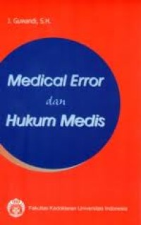 Medical Error dan Hukum Medis