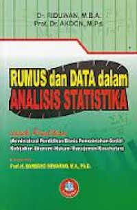 Rumus dan Data dalam Analisis Statistika