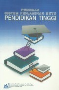 PEDOMAN SISTEM PENJAMINAN MUTU PENDIDIKAN TINGGI