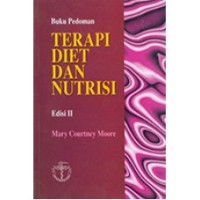 Buku Pedoman Terapi Diet dan Nutrisi