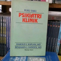Buku Saku Psikiatri Klinik