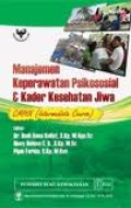 Manajemen Keperawatan Psikososial & Kader Kesehatan Jiwa CMHN ((ntermediate Course)