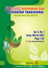 E-Journal Kebidanan dan Kesehatan Tradisional Vol. 7 Number 1