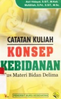 Catatan Kuliah Konsep Kebidanan Plus Materi Bidan Delima